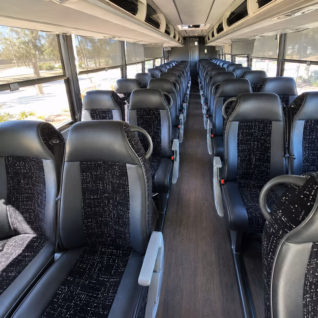 charter buses for newton high school trips and college tours