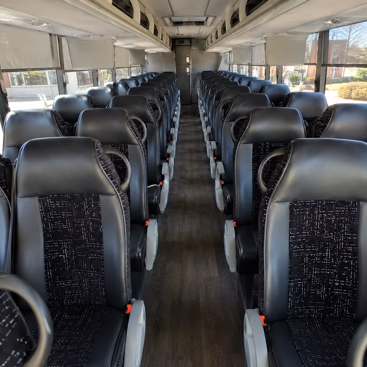 newton airport transportation onboard seating