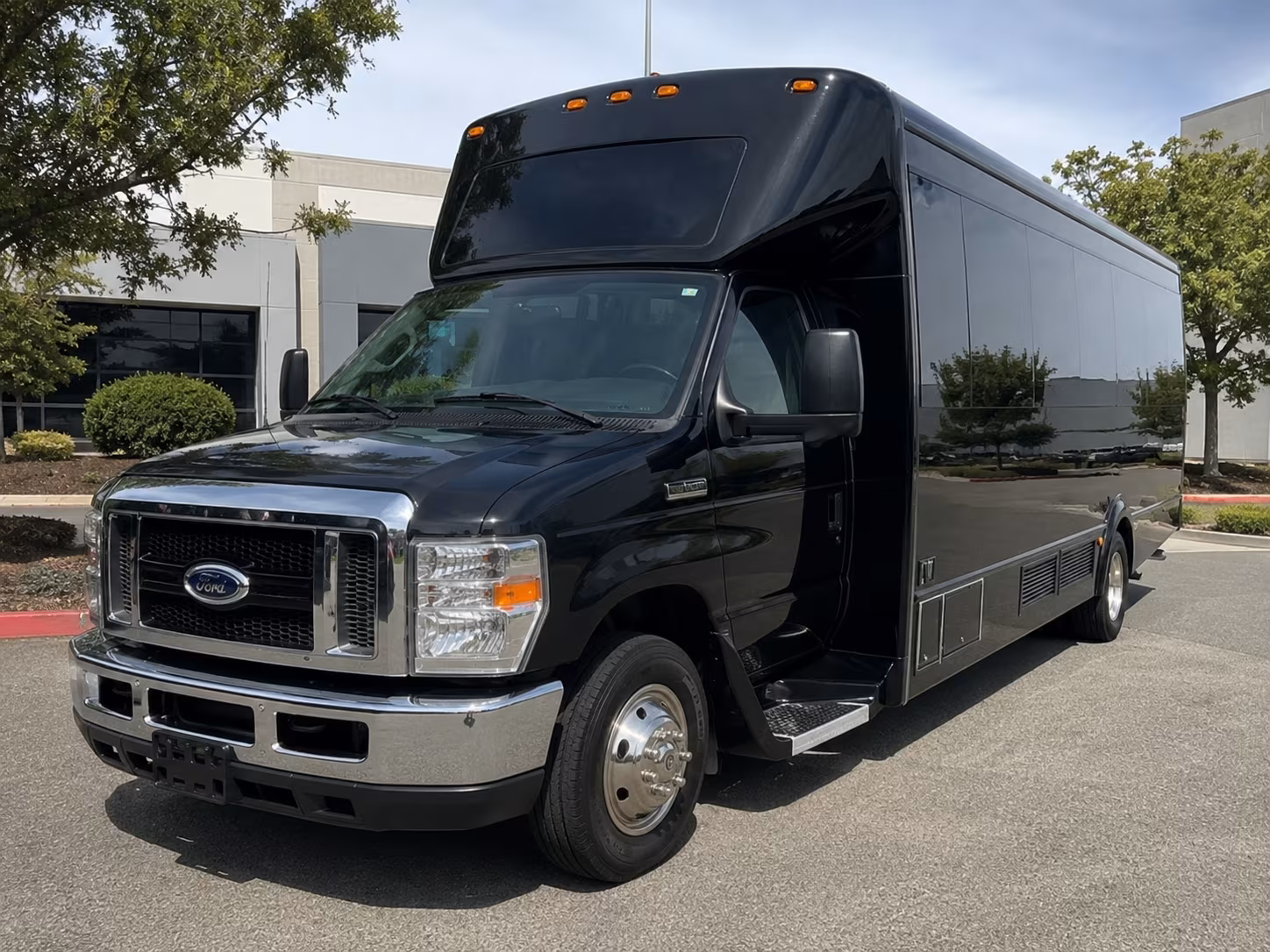 newton college and young adult birthday party buses