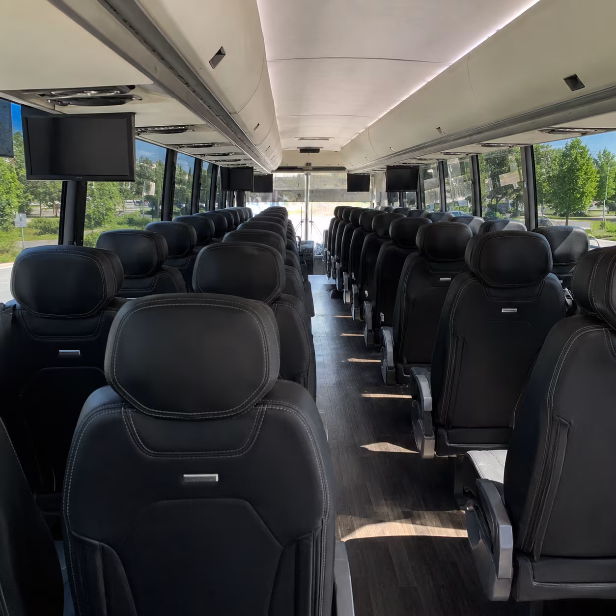 newton private event charter bus rental