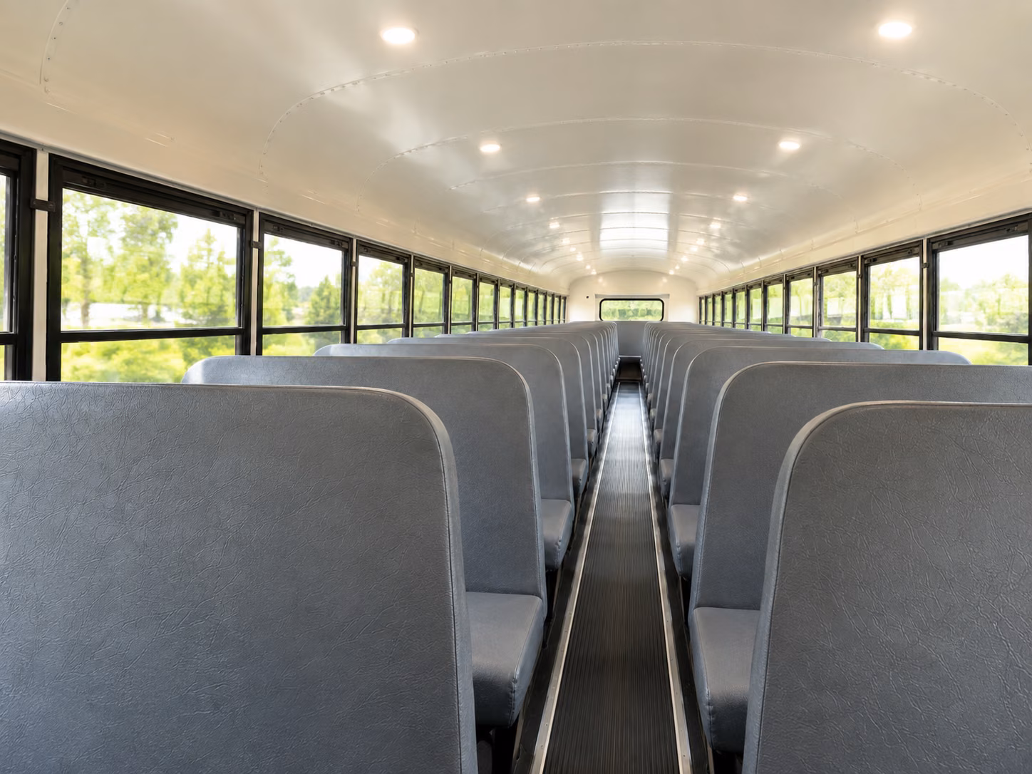 newton school bus interior