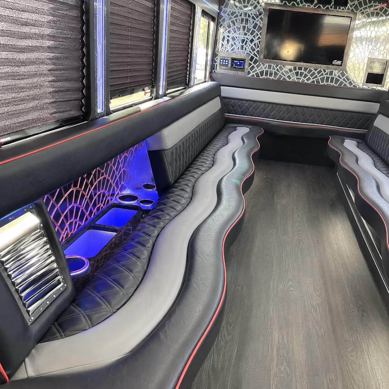 newton sporting event party bus rental